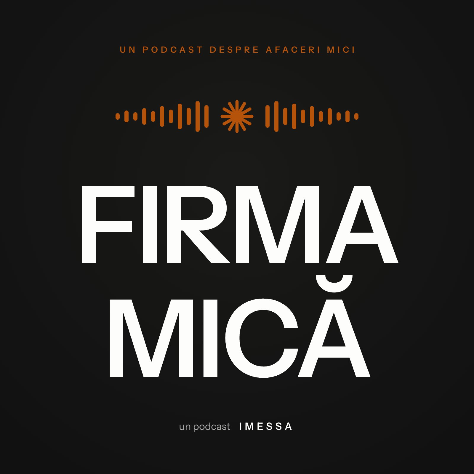 Identitate de podcast — „Firma Mică”